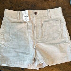 J. Crew Women's Beige Shorts Size 27